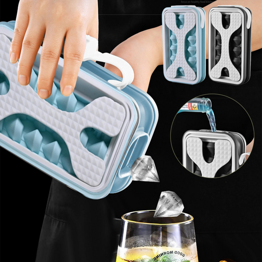 2in1 Portable Ice Ball Mold Water Bottle